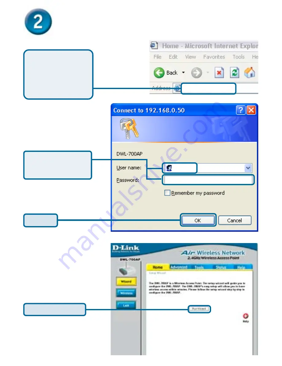 D-Link DWL-700AP - Air - Wireless Bridge Quick Installation Manual Download Page 3