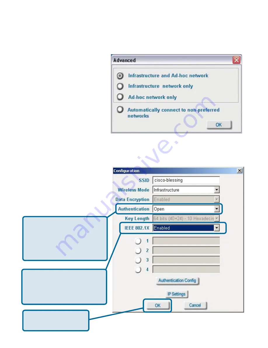 D-Link DWL-G650 - AirPlus Wireless 802.11b 11Mbps/802.11g 54Mbps PC Card Скачать руководство пользователя страница 16