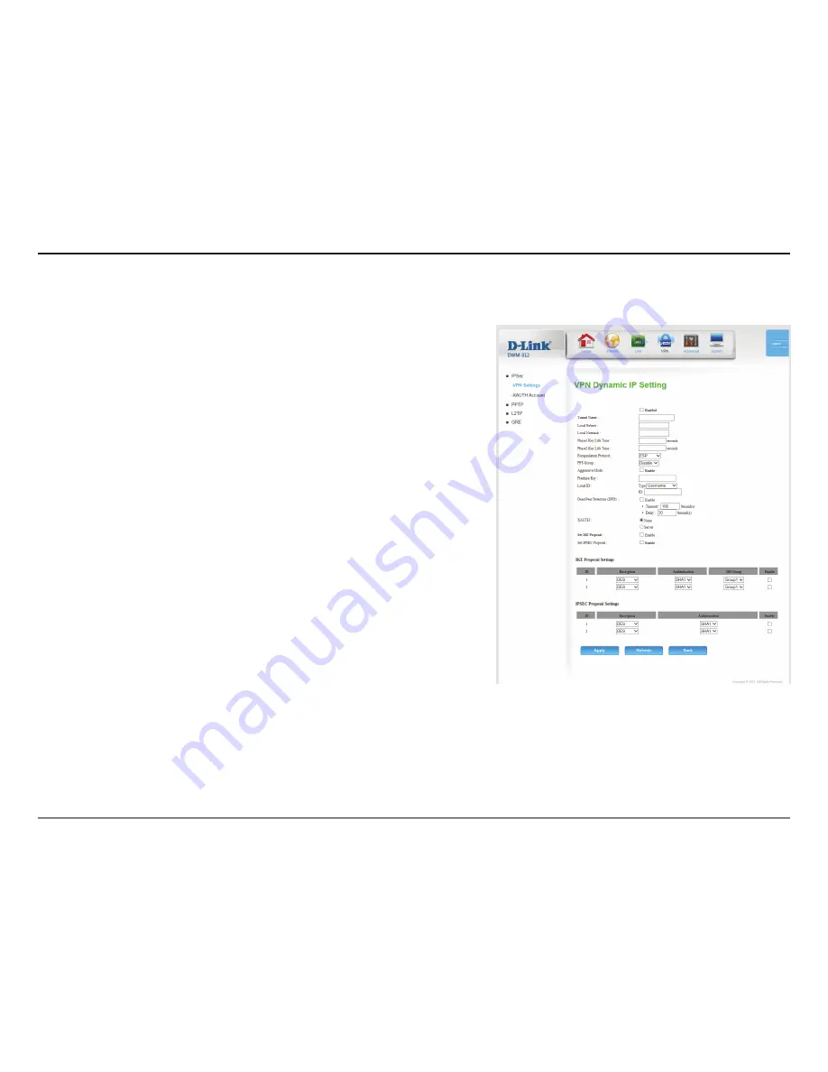 D-Link DWM-312 User Manual Download Page 31