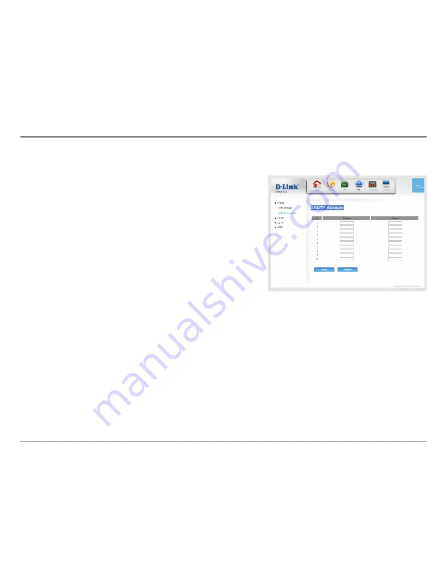 D-Link DWM-312 User Manual Download Page 32