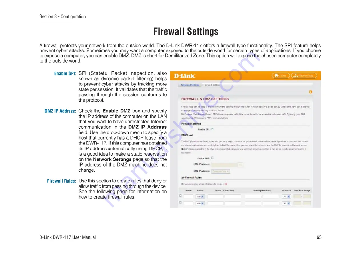 D-Link DWR-117 User Manual Download Page 69