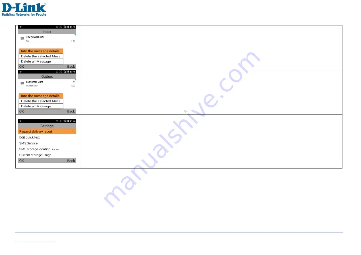 D-Link DWR-720/PW User Manual Download Page 28