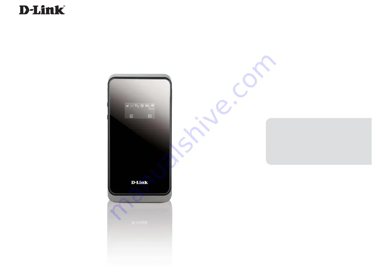 D-Link DWR-830 User Manual Download Page 1