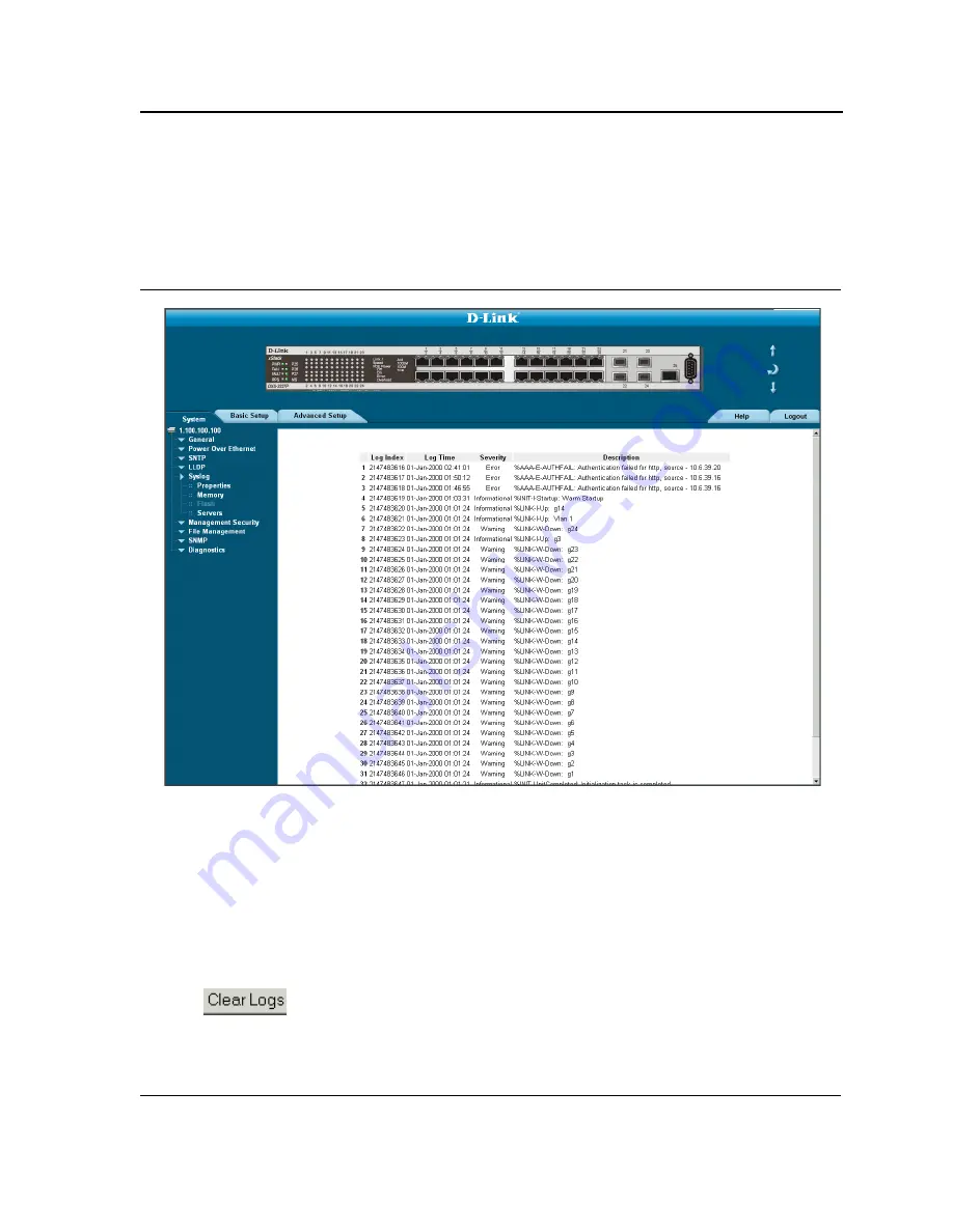 D-Link DXS-3227 - xStack Switch - Stackable Скачать руководство пользователя страница 332