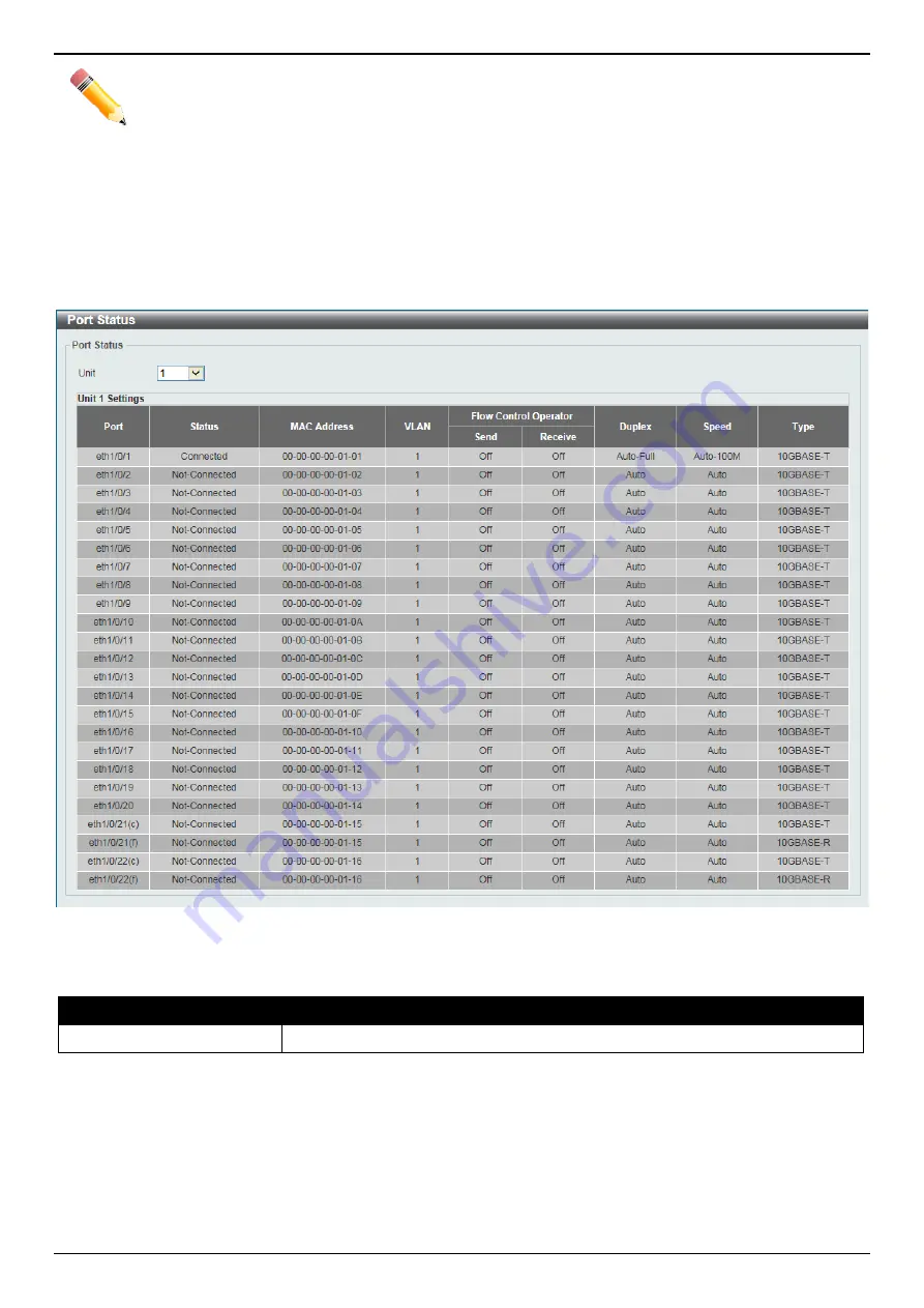 D-Link DXS-3400 SERIES Web Ui Reference Manual Download Page 20