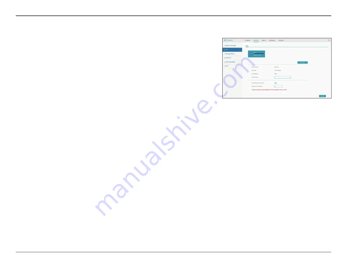 D-Link JustConnect DNR-4020-16P User Manual Download Page 39