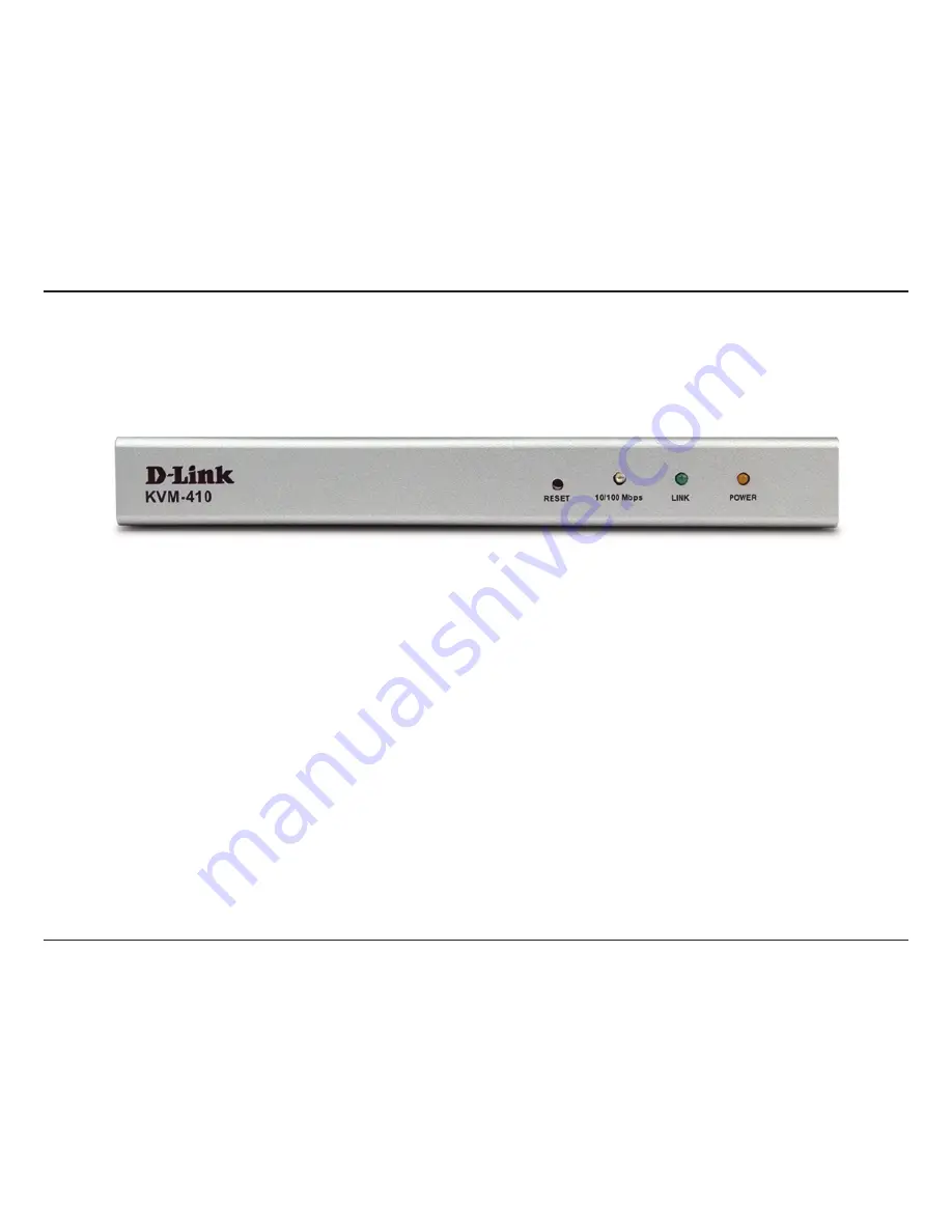 D-Link KVM-410 - Single Port KVM Switch User Manual Download Page 9