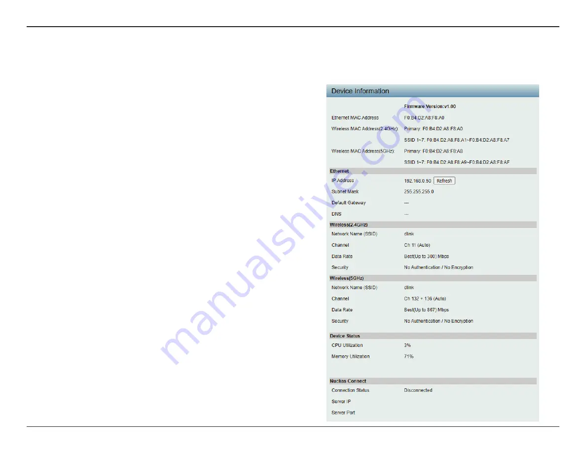 D-Link NUCLIAS CONNECT DIS-3650AP User Manual Download Page 77