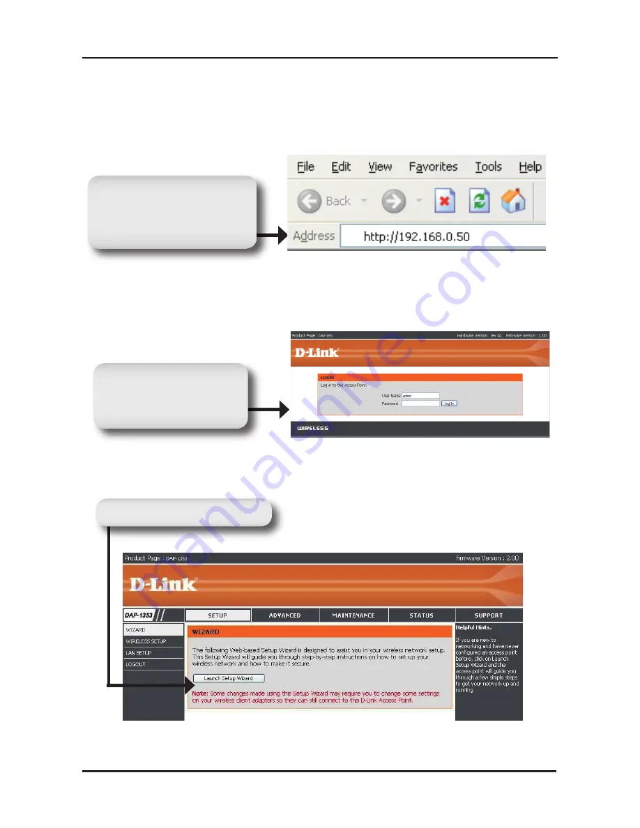 D-Link Rangebooster N 650 Access Point DAP-1353 Quick Install Manual Download Page 61