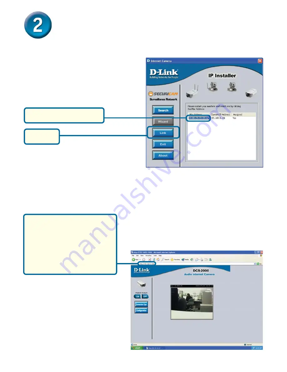 D-Link Securicam Network DCS-2000 Quick Installation Manual Download Page 5