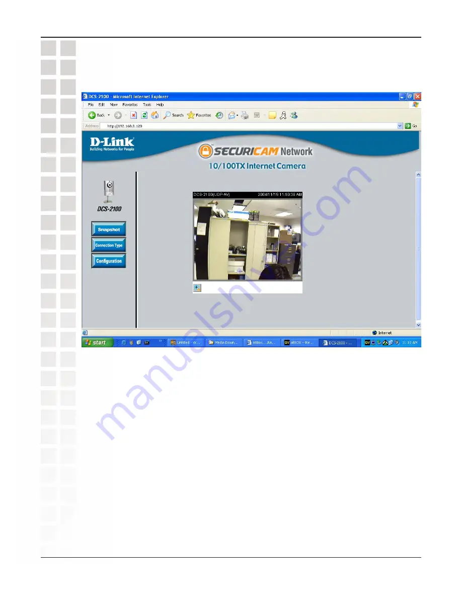 D-Link SECURICAM Network DCS-2100 User Manual Download Page 30