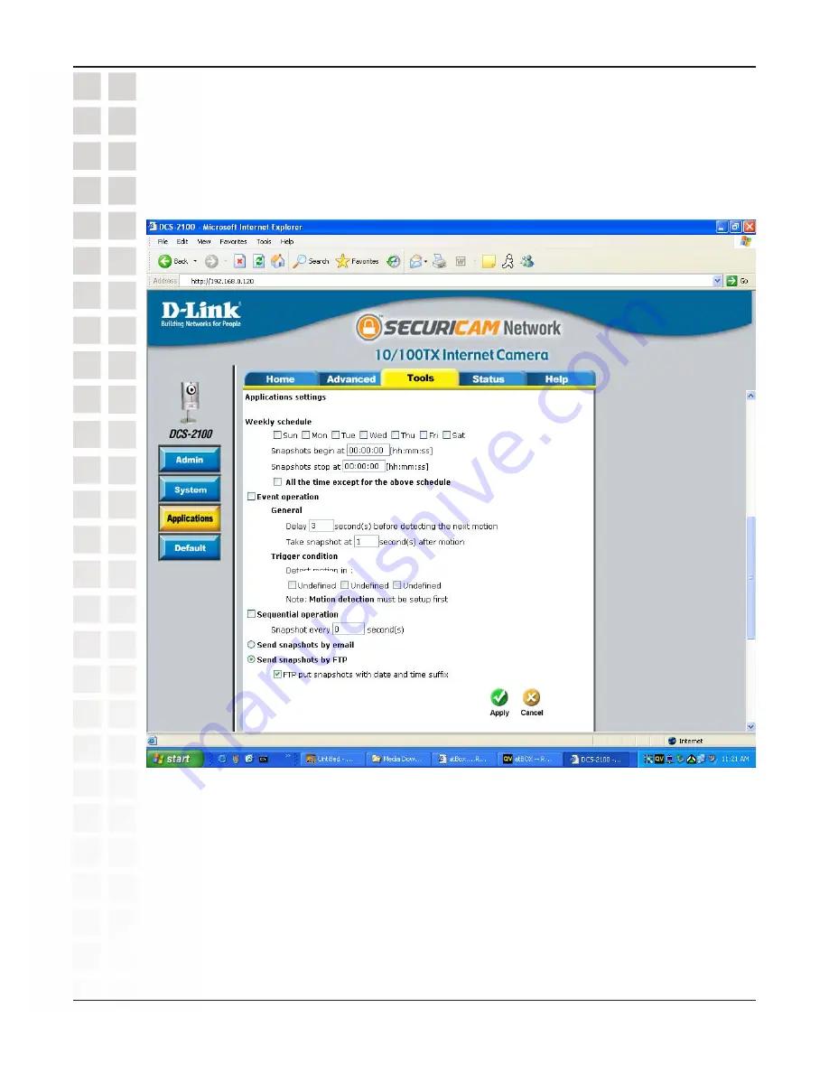 D-Link SECURICAM Network DCS-2100 Скачать руководство пользователя страница 69