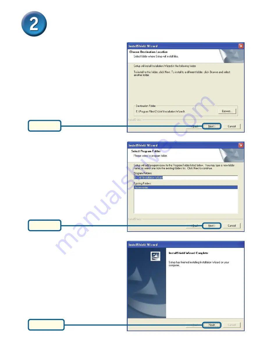 D-Link SECURICAM Network DCS-2100G Quick Installation Manual Download Page 4