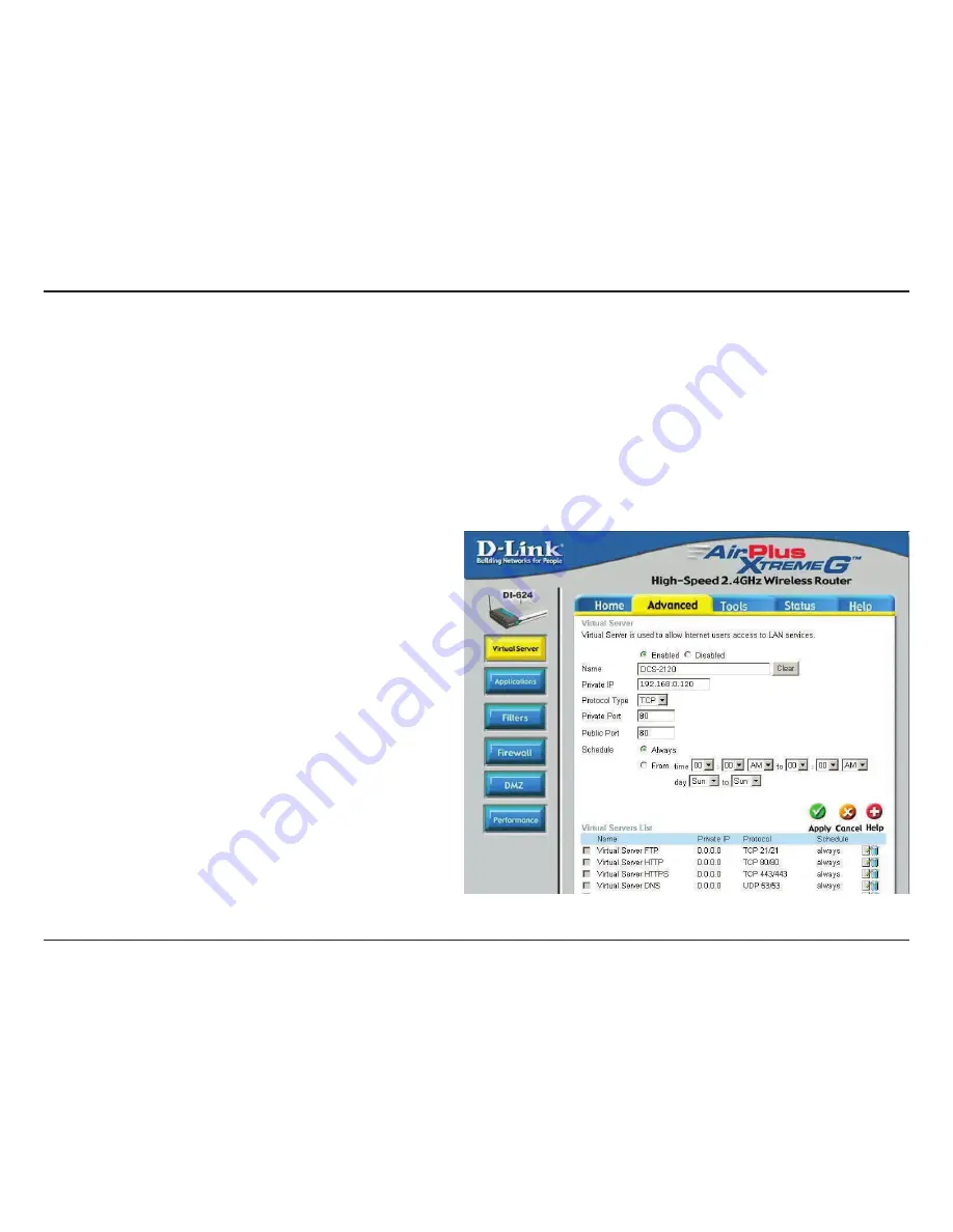 D-Link SECURICAM Network DCS-2120 User Manual Download Page 123