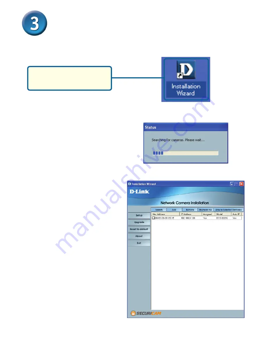 D-Link SECURICAM Network DCS-3220G Quick Installation Manual Download Page 6