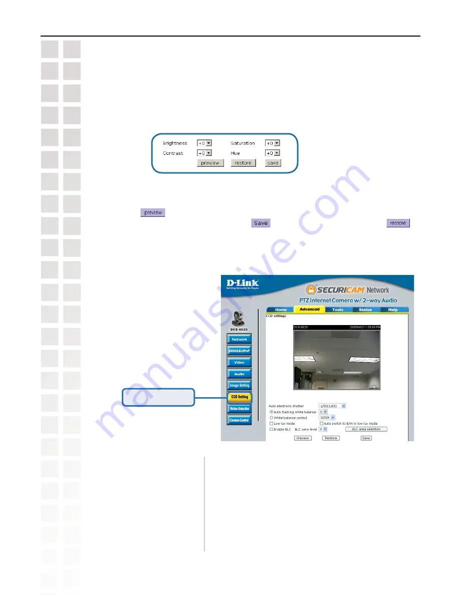 D-Link SECURICAM Network DCS-6620 User Manual Download Page 49