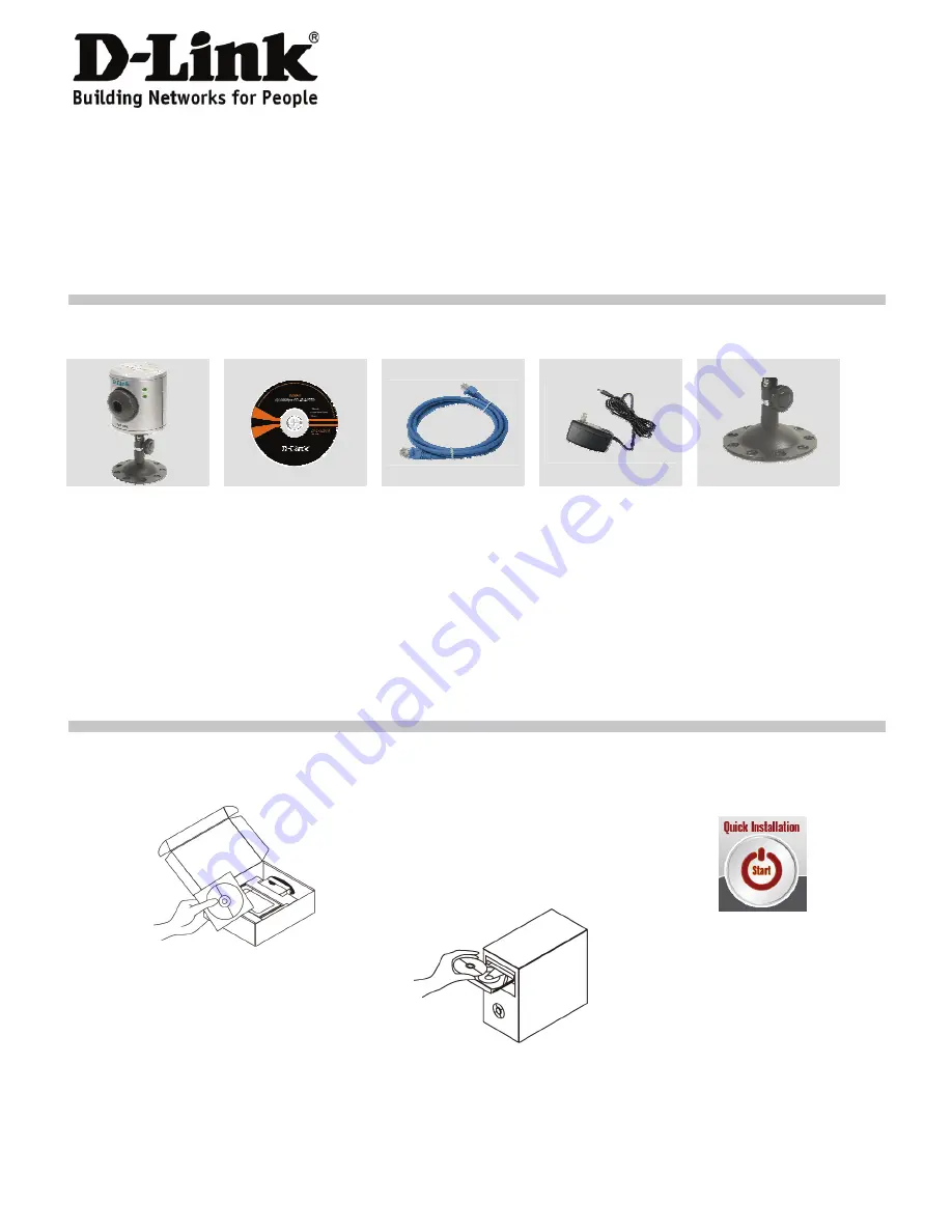 D-Link SECURICAM Network DCS-900 Quick Installation Manual Download Page 2