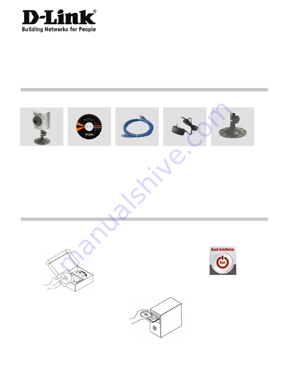 D-Link SECURICAM Network DCS-900 Quick Installation Manual Download Page 4