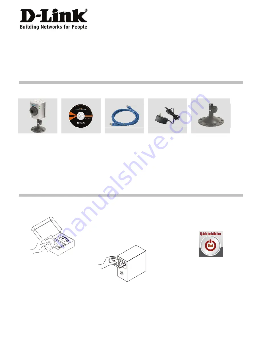 D-Link SECURICAM Network DCS-900 Quick Installation Manual Download Page 8