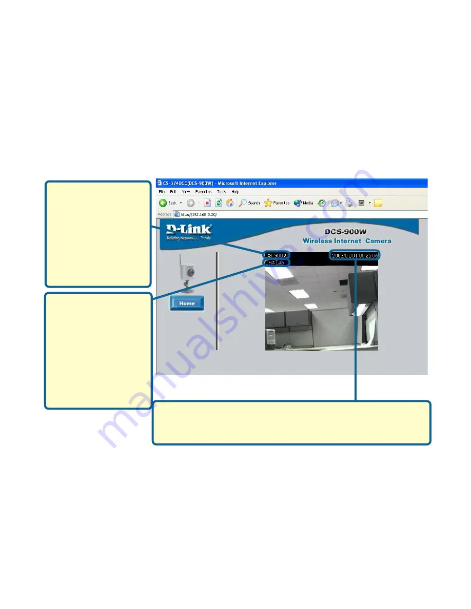 D-Link SECURICAM Network DCS-900W User Manual Download Page 40