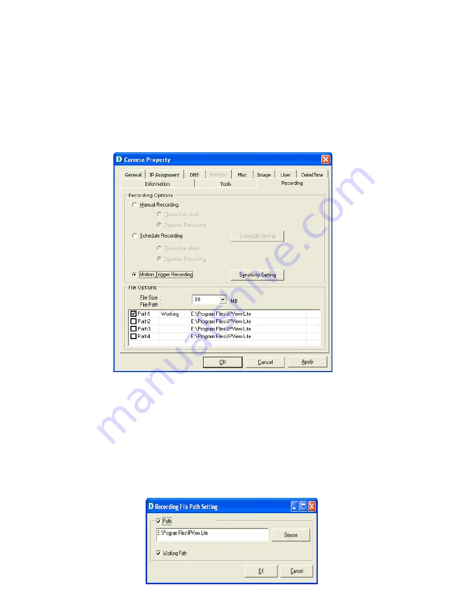 D-Link SECURICAM Network DCS-900W User Manual Download Page 68