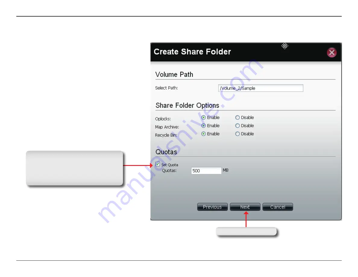 D-Link Share Center Pro 1100 User Manual Download Page 99