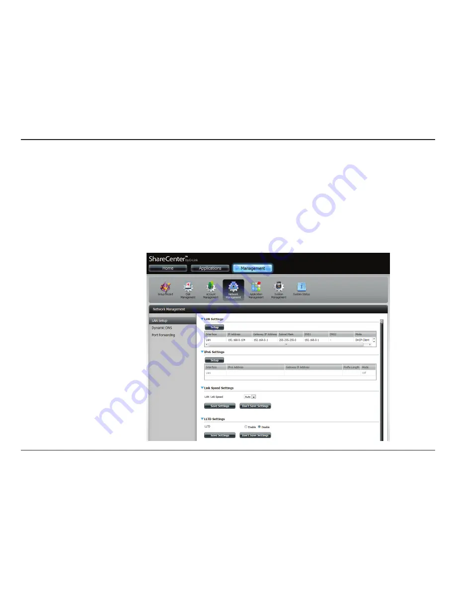 D-Link ShareCenter DNS-320LW User Manual Download Page 143