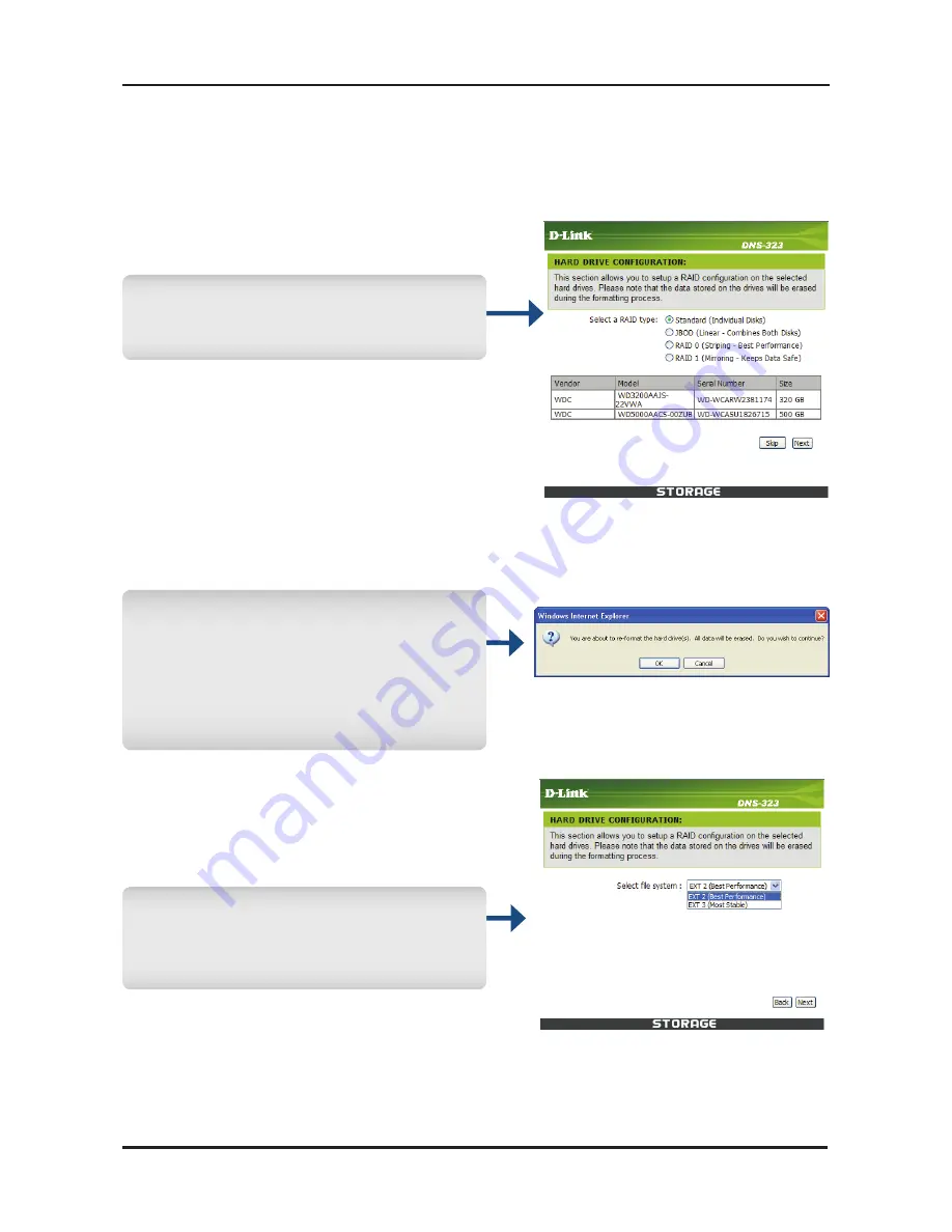 D-Link ShareCenter DNS-323 Quick Installation Manual Download Page 90