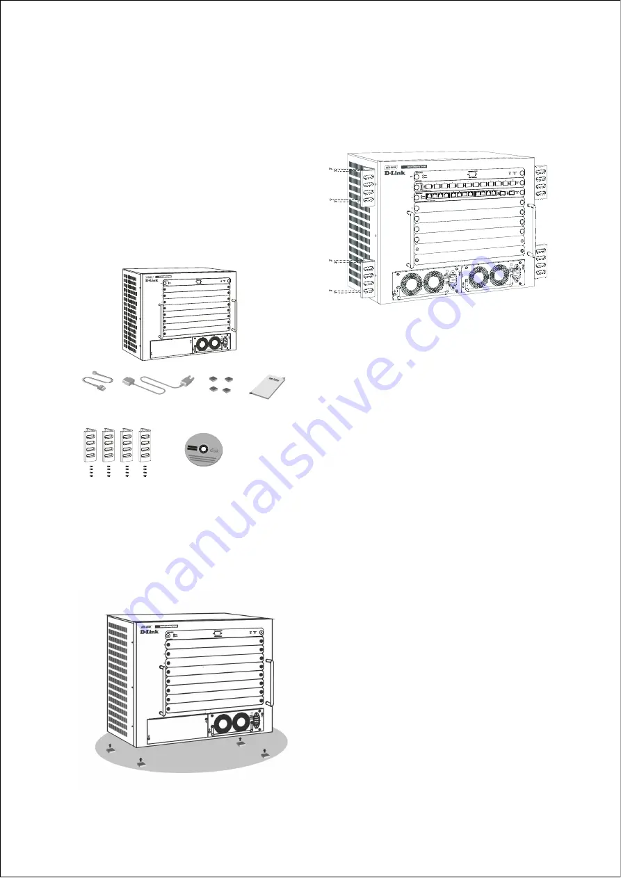 D-Link TM DES-6500 Quick Installation Manual Download Page 13