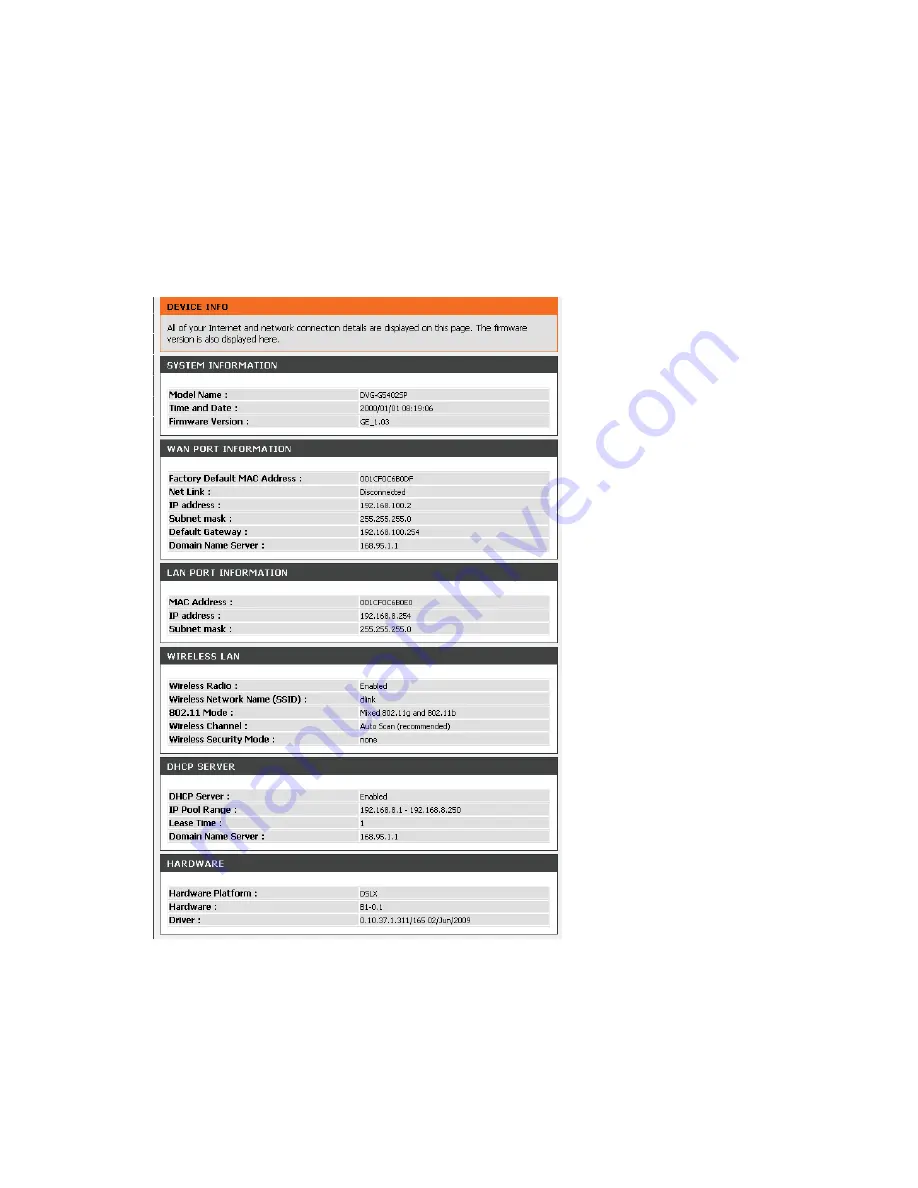 D-Link VoIP Wireless Router DVG-G5402SP User Manual Download Page 91