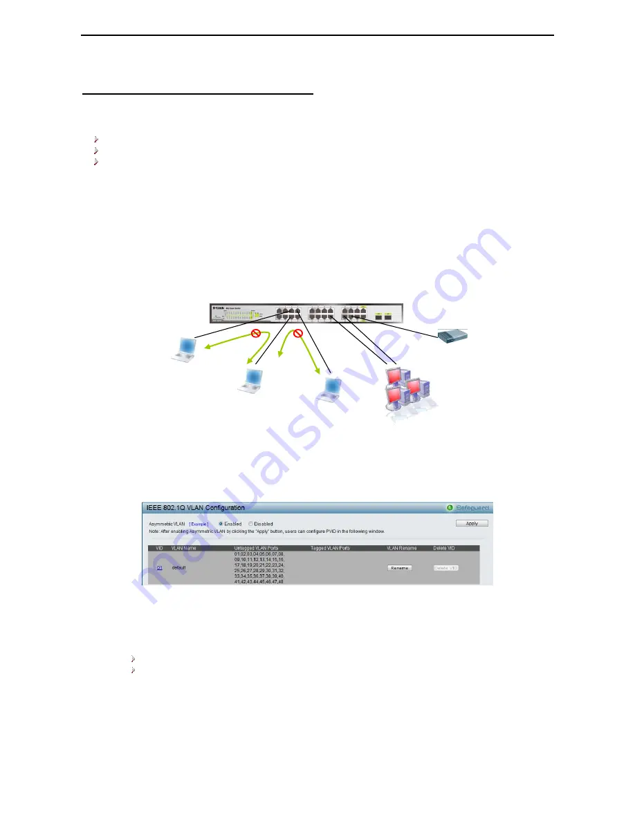 D-Link Web Smart DES-1210-28P Reference Manual Download Page 43