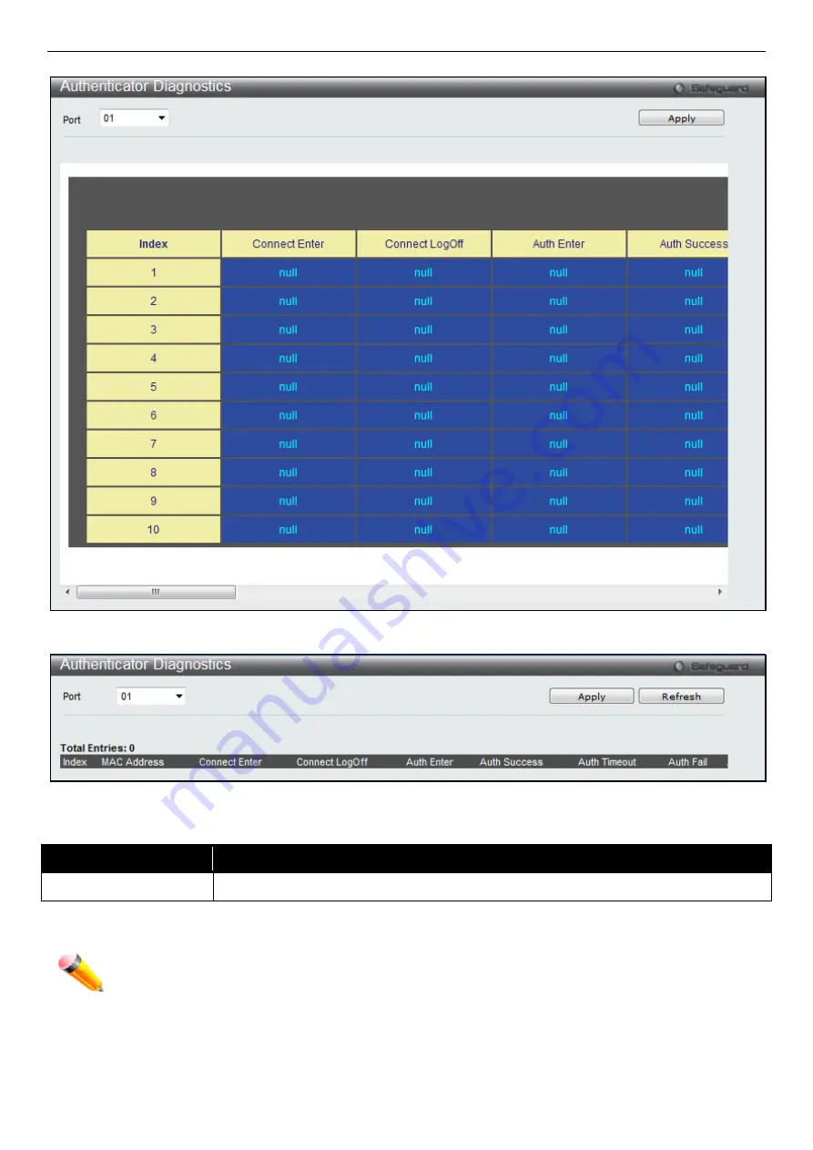 D-Link xStack DES-3810 Reference Manual Download Page 312