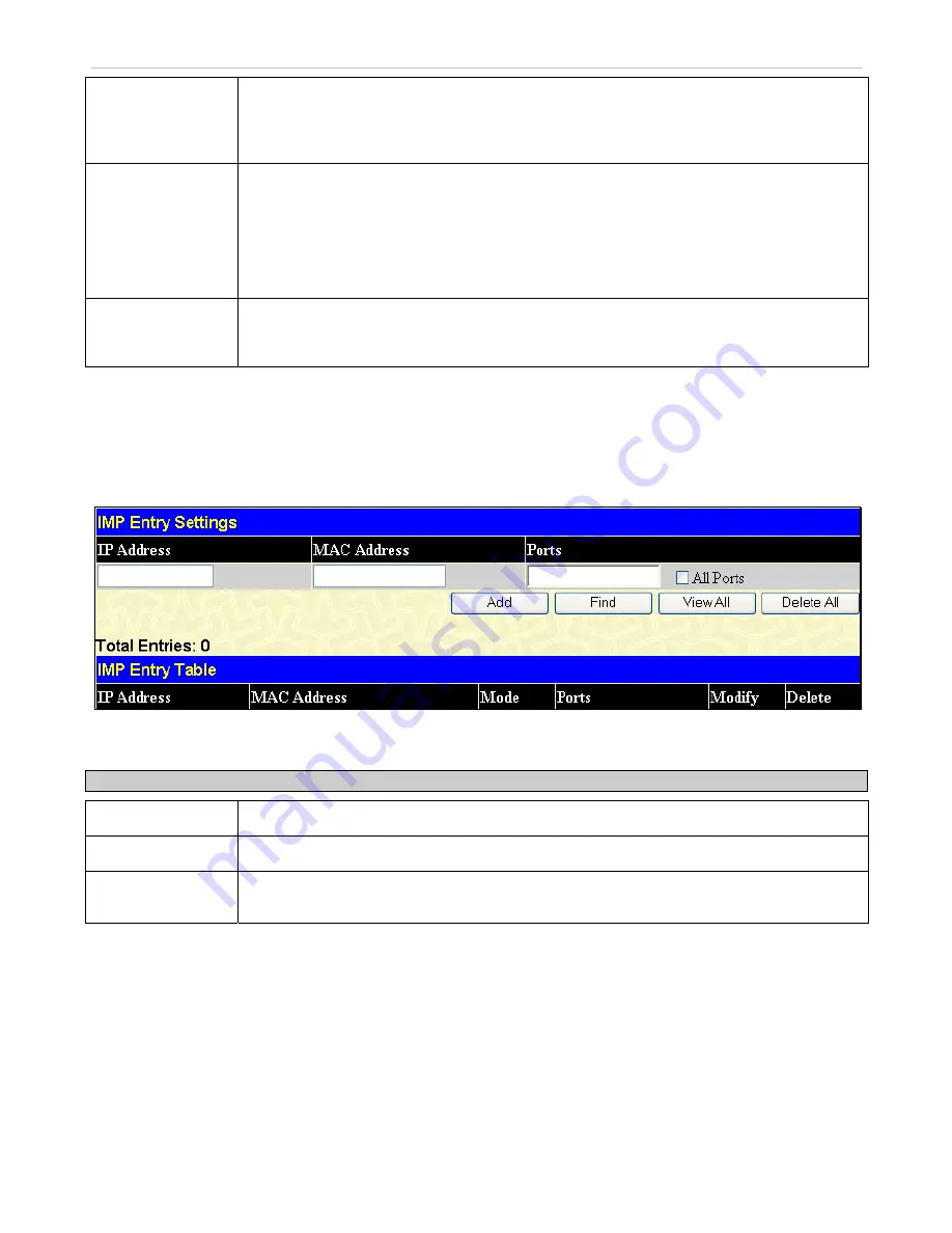 D-Link xStack DGS-3600 Series User Manual Download Page 303