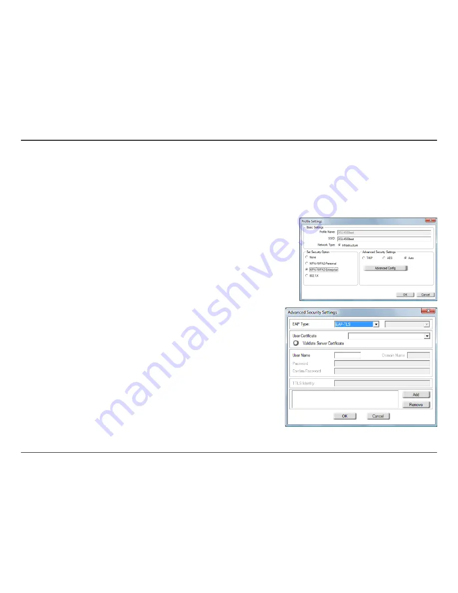 D-Link XTREME N DUAL BAND USB ADAPTER DWA-160 User Manual Download Page 38