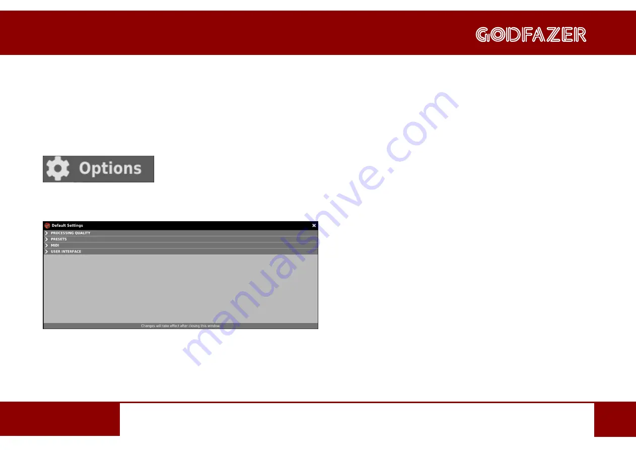 D16 Group Godfazer User Manual Download Page 49