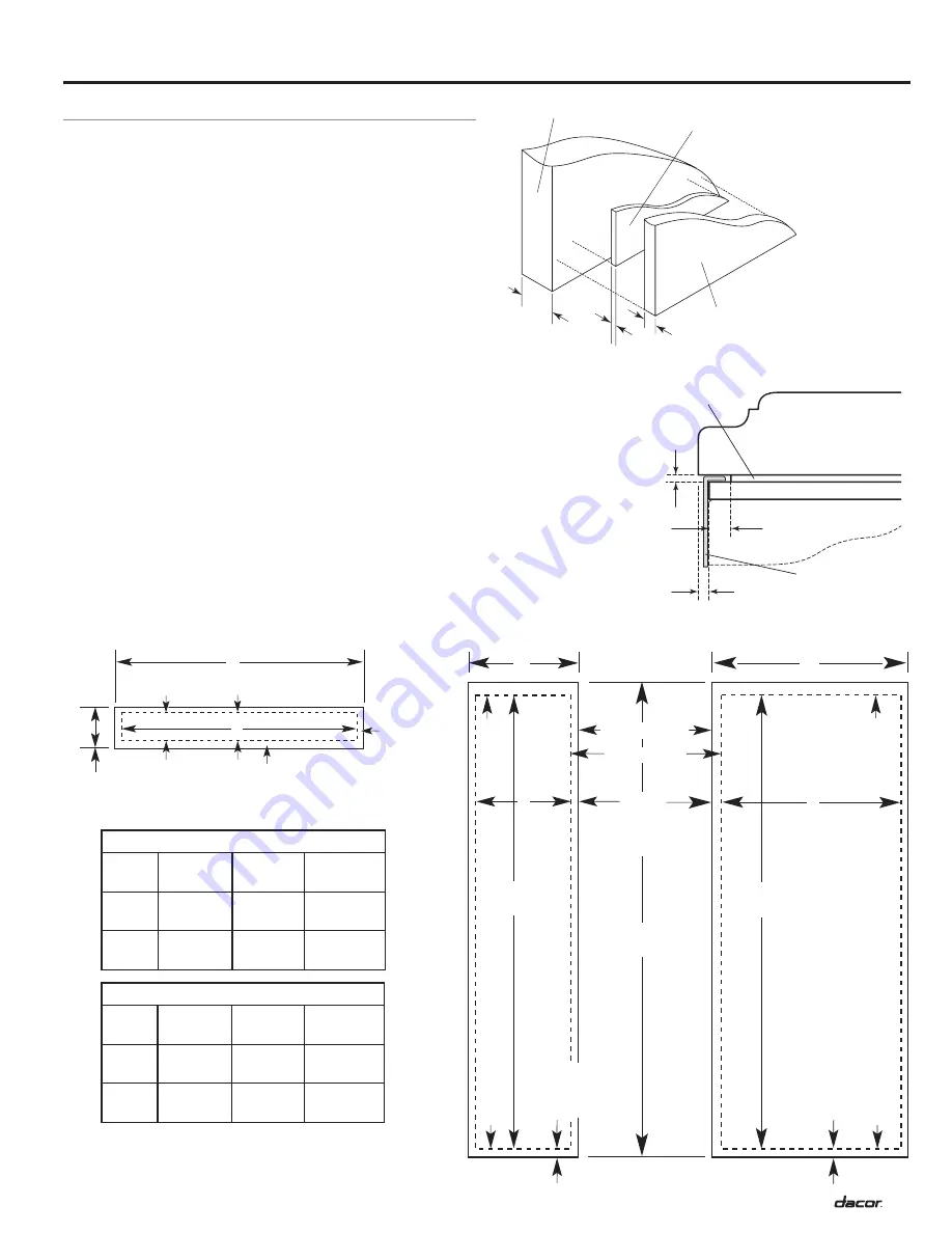 Dacor DISCOVERY DYF42BNDI Installation Instructions Manual Download Page 11