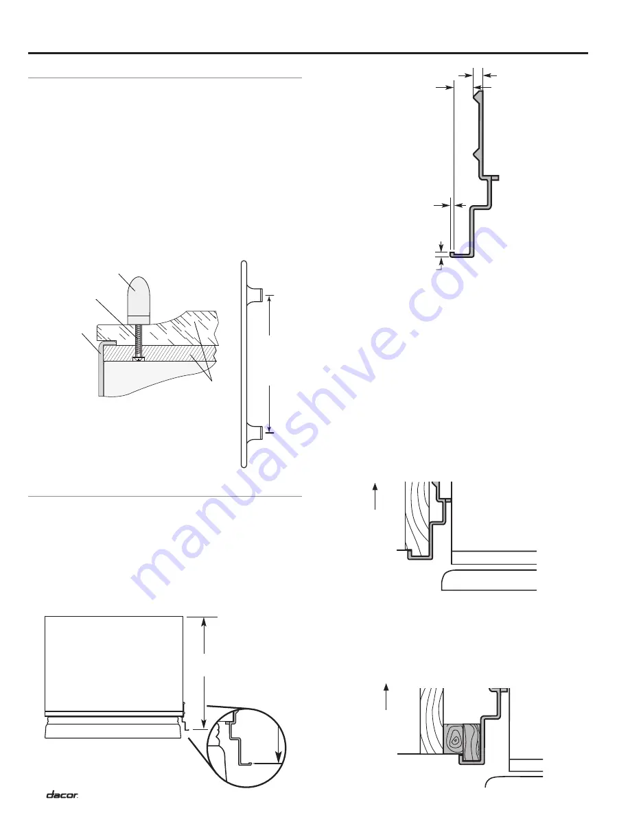 Dacor DISCOVERY DYF42BNDI Installation Instructions Manual Download Page 12