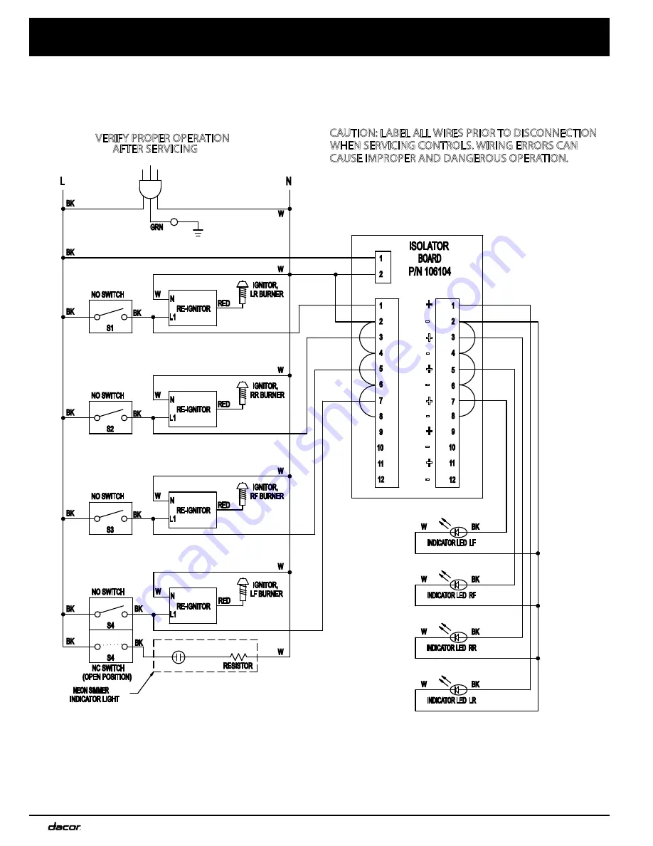 Dacor Discovery HPCT304G Скачать руководство пользователя страница 16