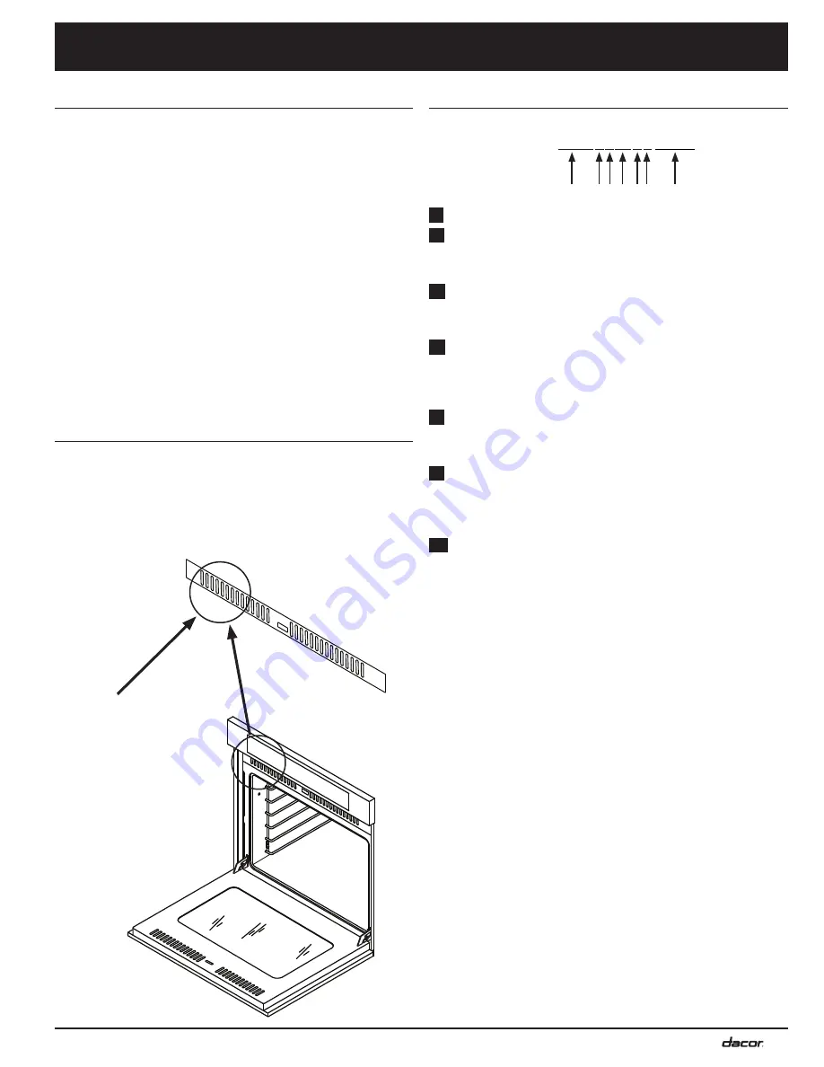 Dacor Renaissance R130B Installation Instructions Manual Download Page 21