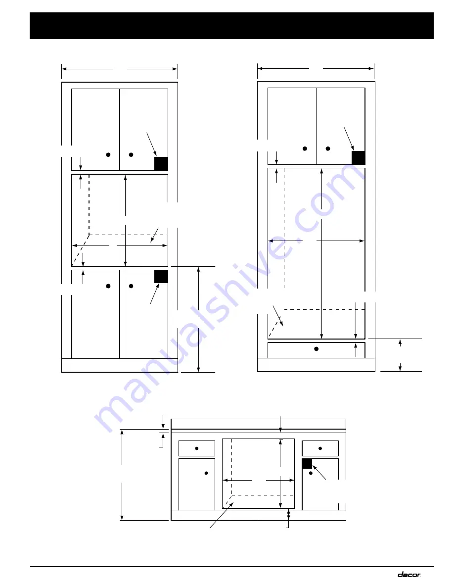 Dacor Renaissance RNWO130EB Installation Instructions Manual Download Page 25