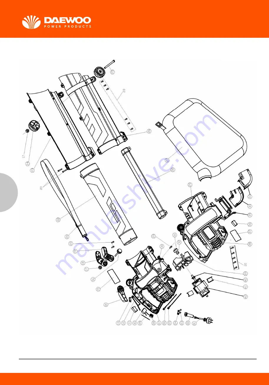 Daewoo DAEBV45L Скачать руководство пользователя страница 22