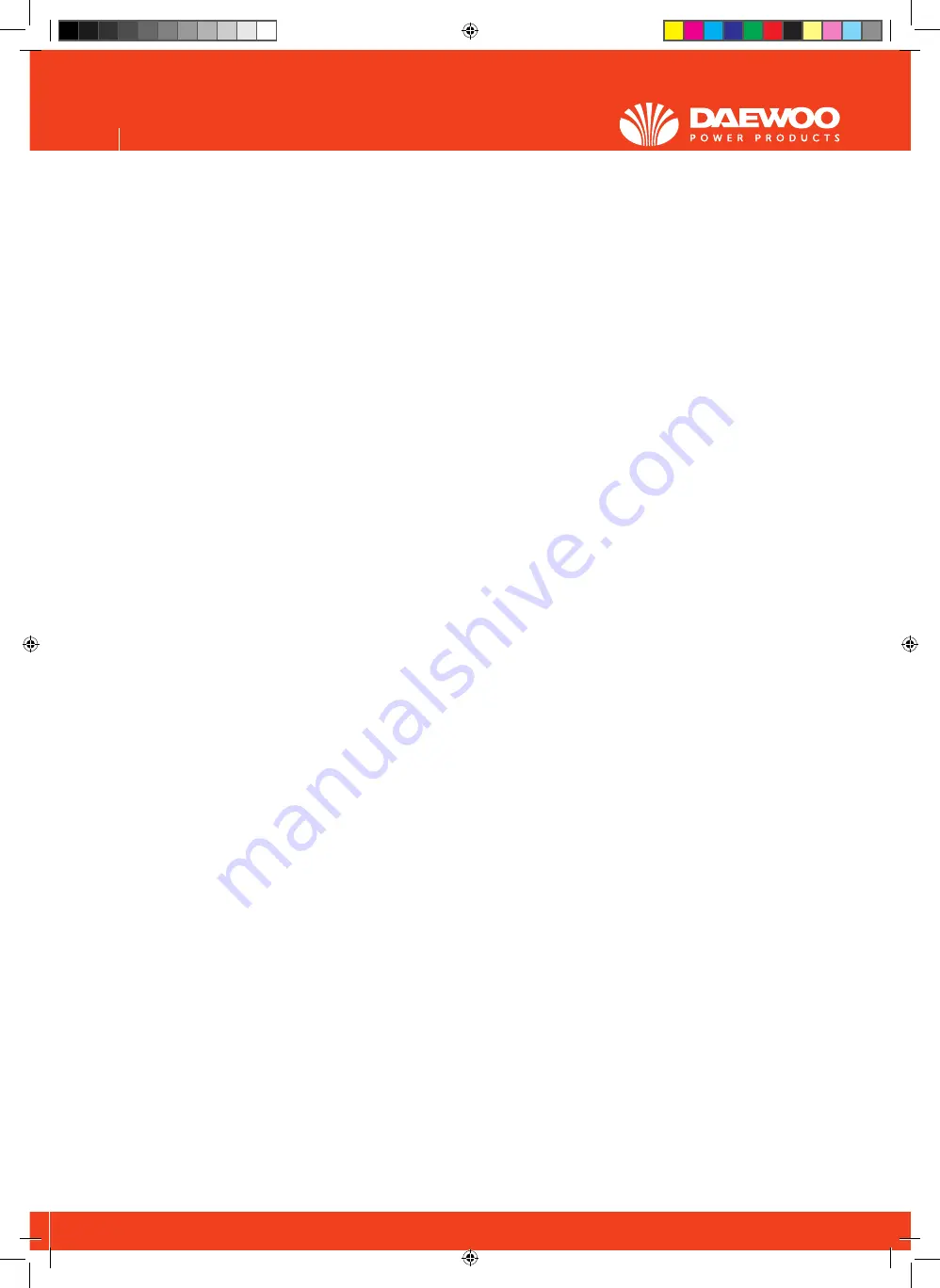 Daewoo DDP17000 User Manual Download Page 11