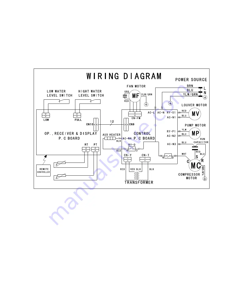 Daewoo DOB-092RH Service Manual Download Page 9