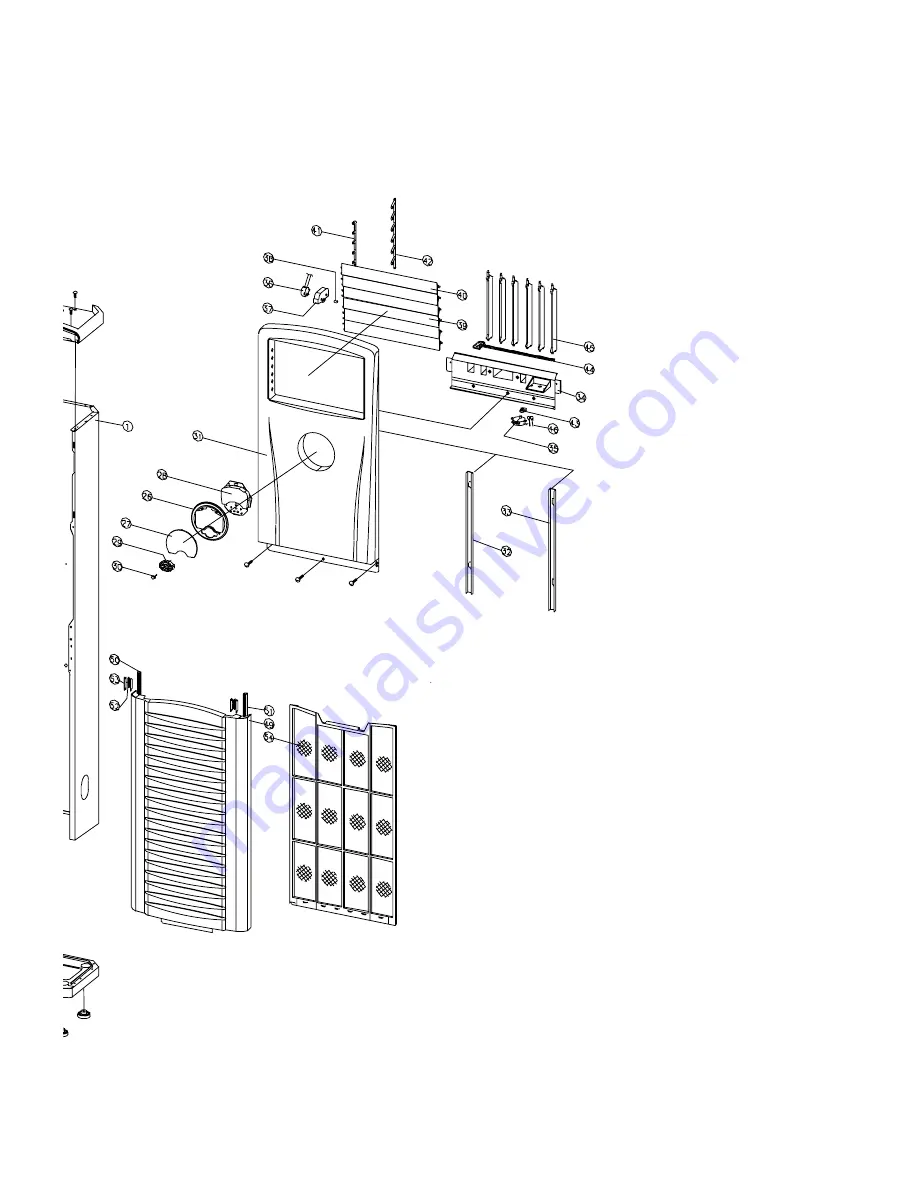 Daewoo DPB-280LH Service Manual Download Page 45