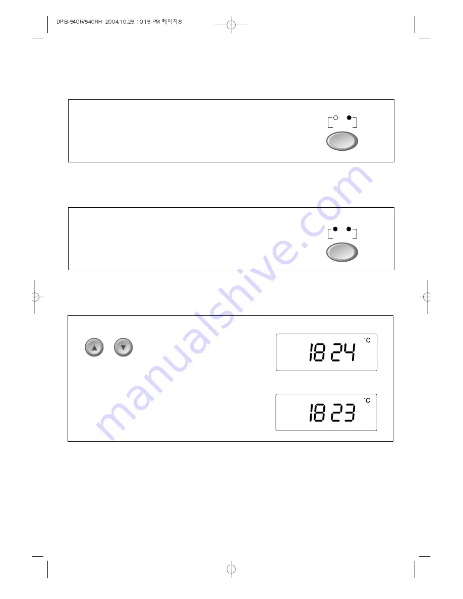 Daewoo DPB-540R Instruction Manual Download Page 8