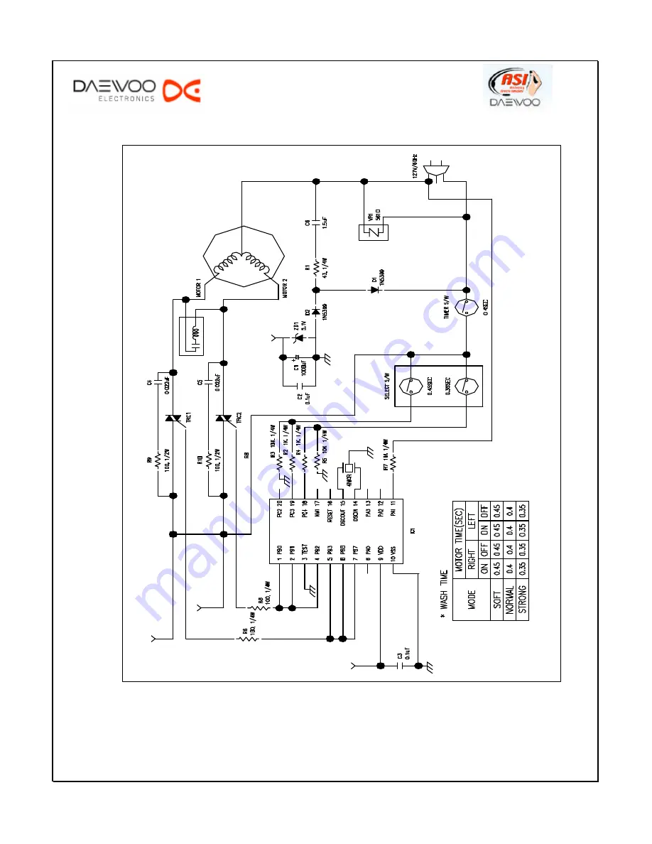 Daewoo DW-1010 Скачать руководство пользователя страница 19