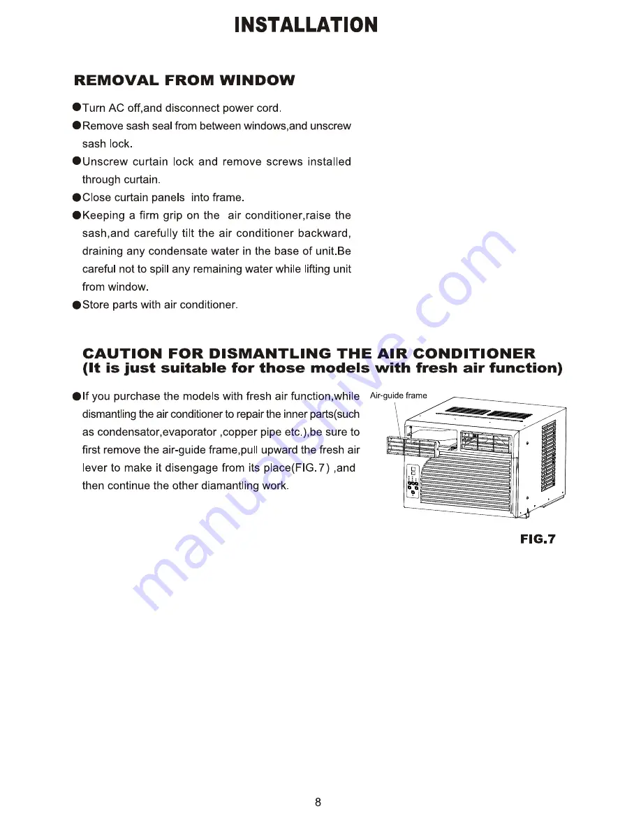 Daewoo DWC-0520RLE Скачать руководство пользователя страница 9