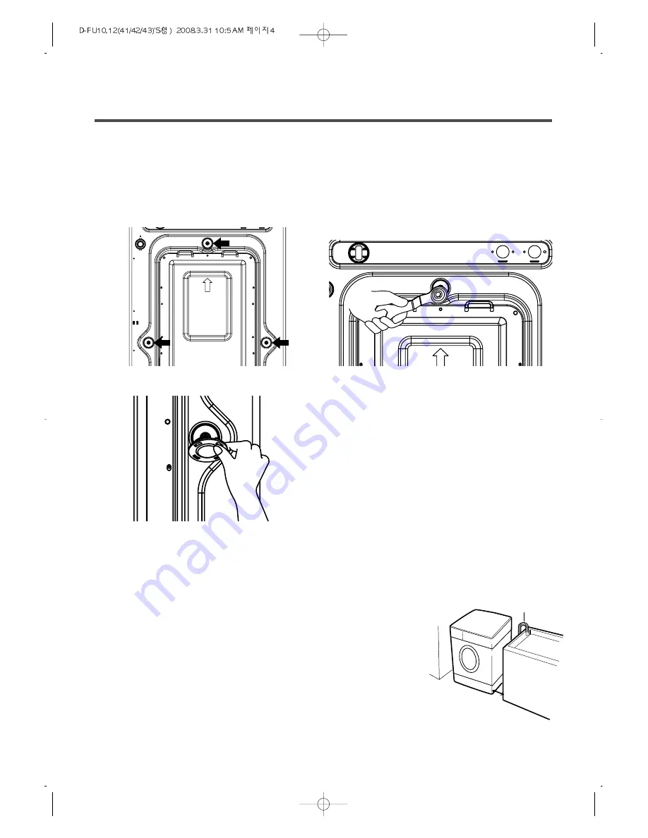 Daewoo DWD-1042 Instruction Manual Download Page 4