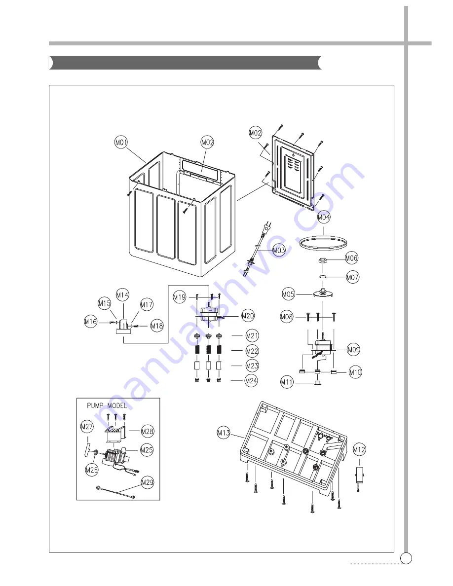 Daewoo DWM-8010 Скачать руководство пользователя страница 20