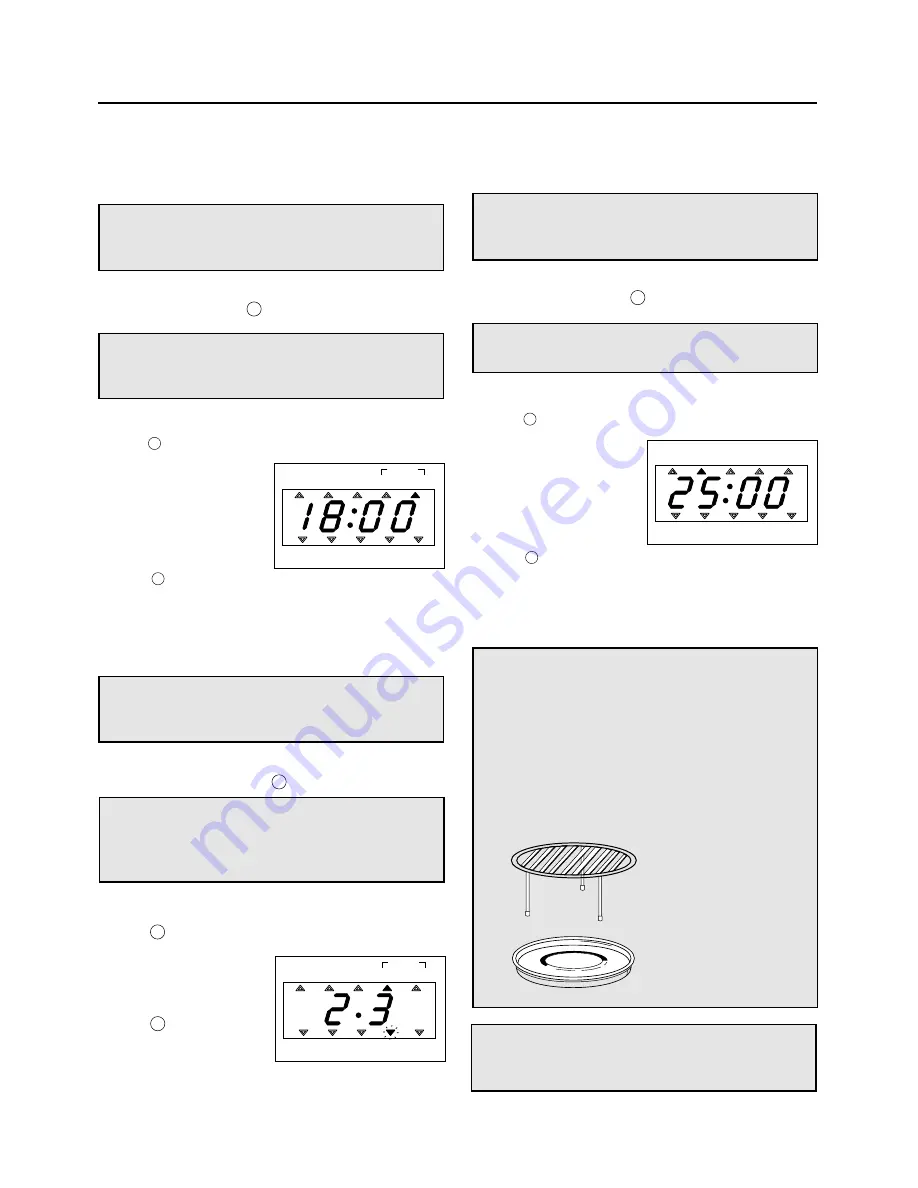 Daewoo KOC-873T Operating Instructions Manual Download Page 10